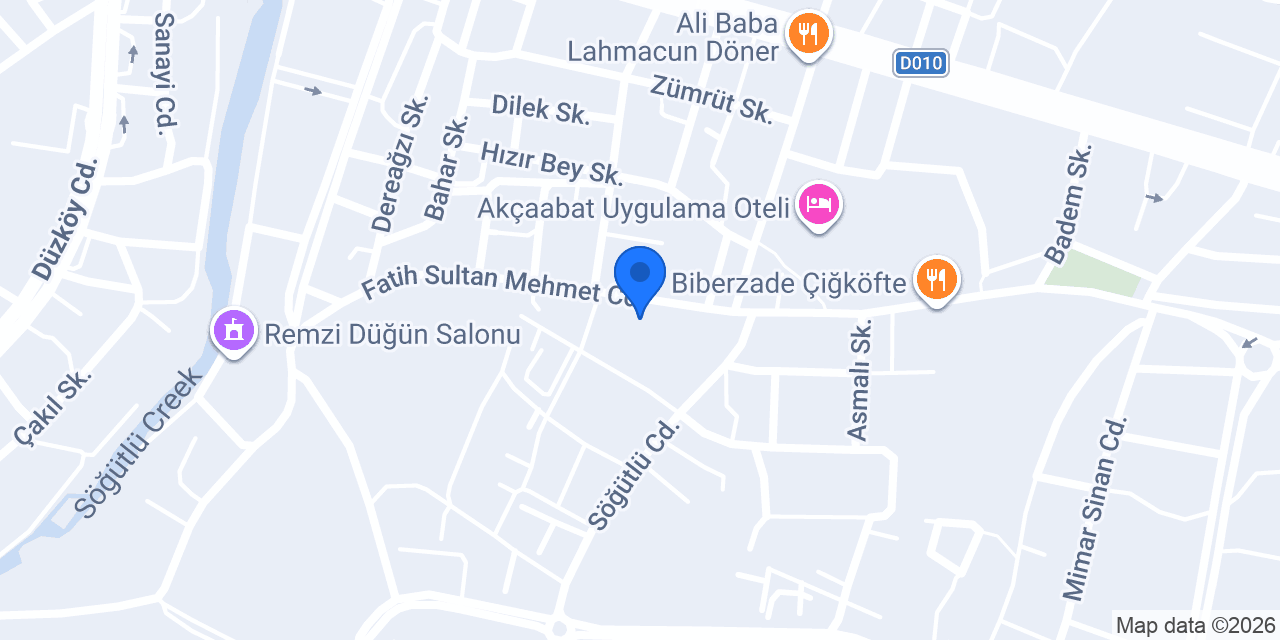 Komagene Etsiz Çiğ Köfte konumu