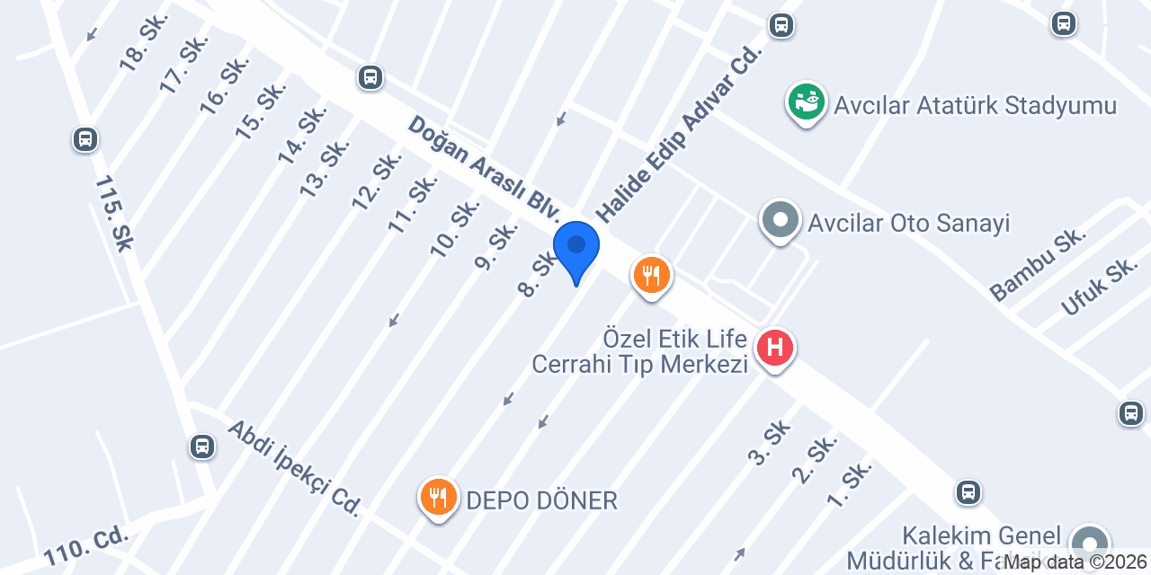 Diş Hekimi Bayram Şahin konumu