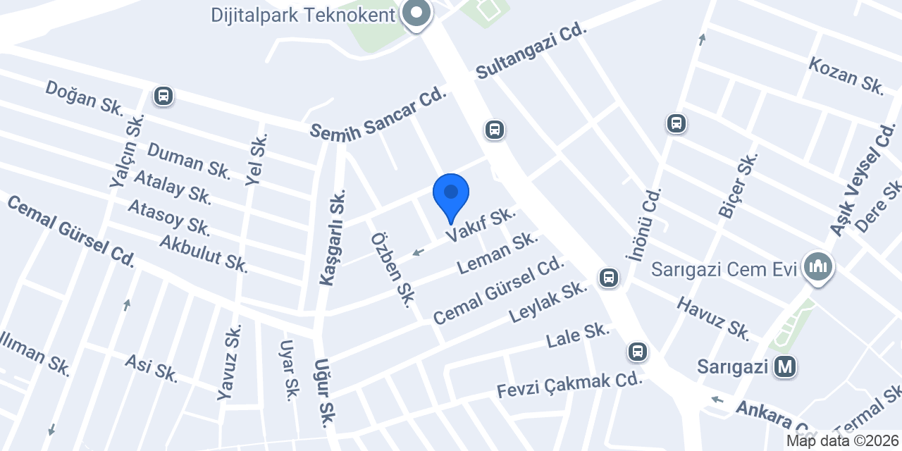 Royal Terapi Merkezi konumu
