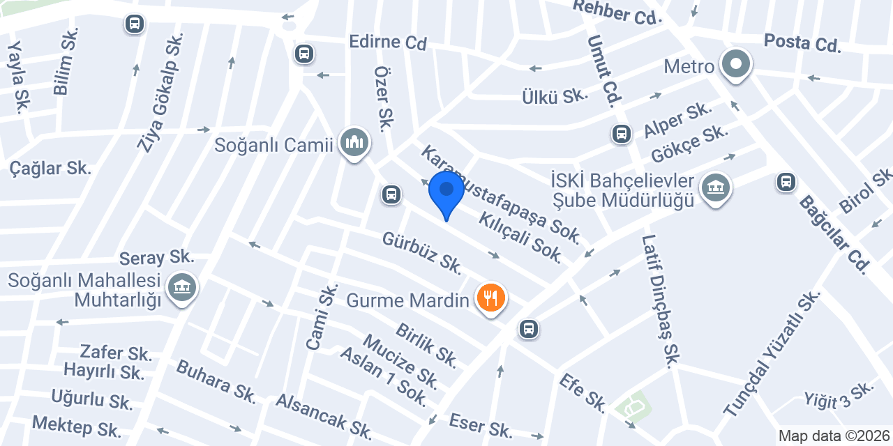 Kardeşler Nalbur Tesisat konumu