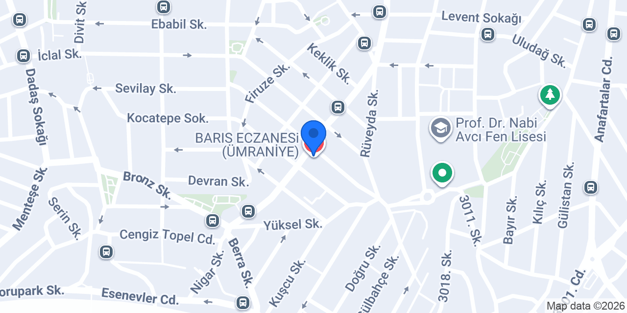 Pali Duşakabin konumu