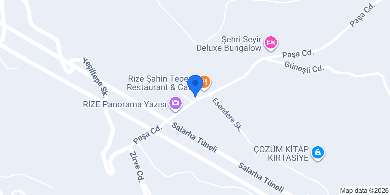 Yamaç Kafe konumu