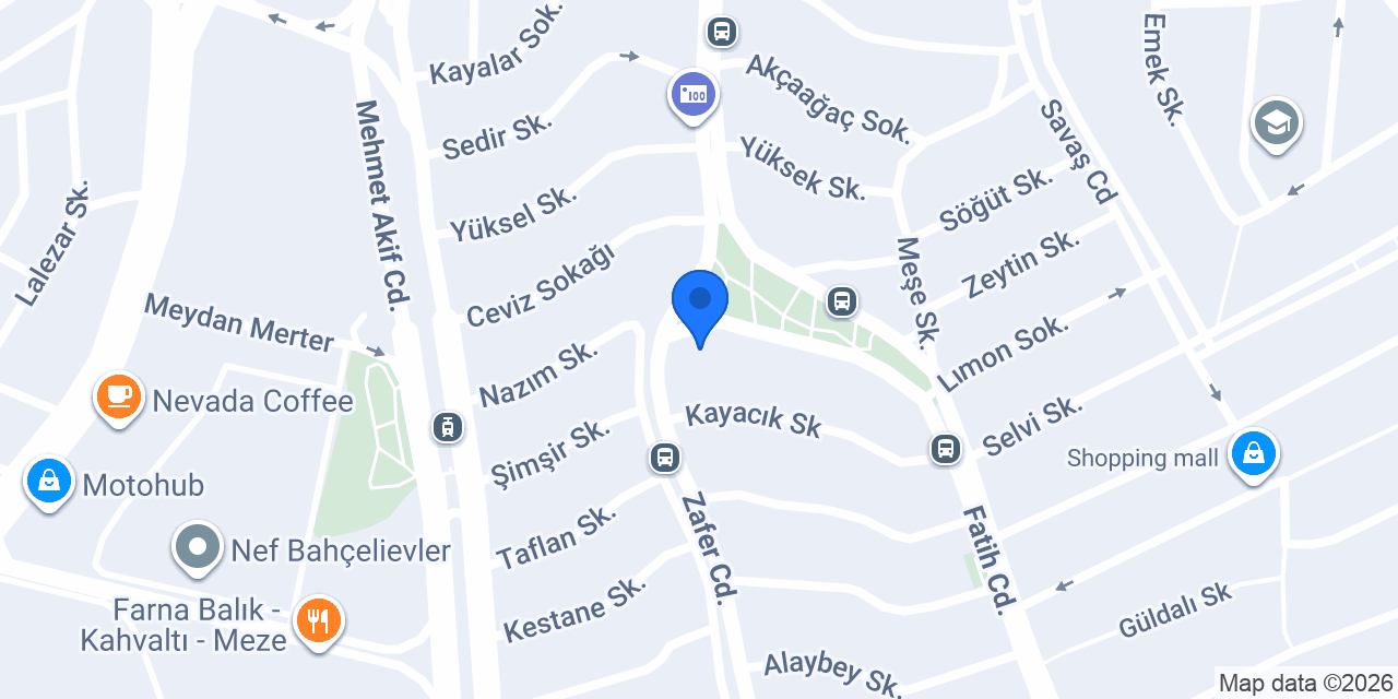 Rnk Neşriyat konumu