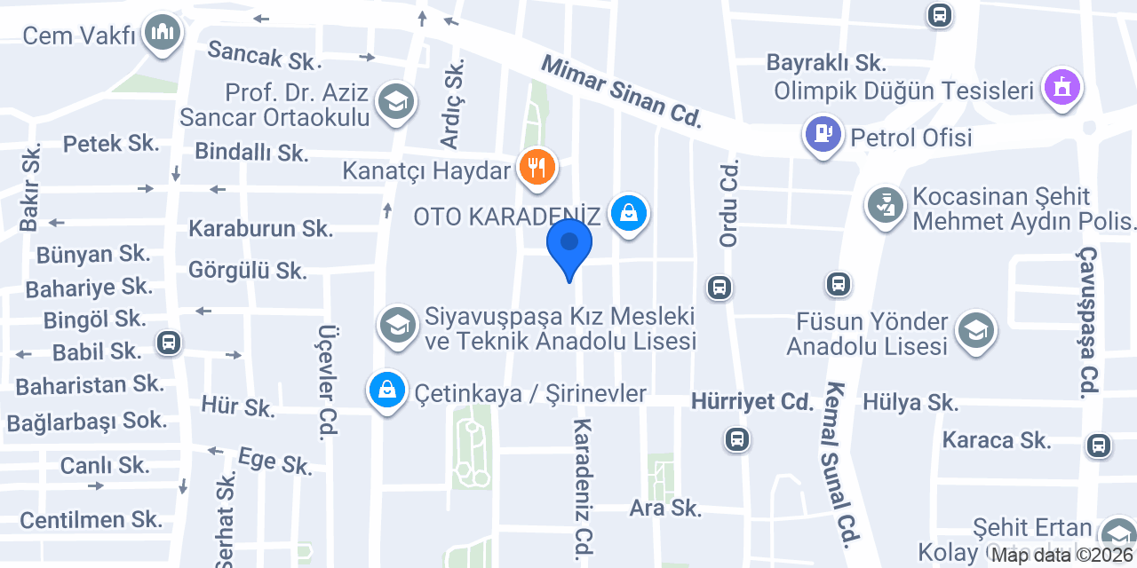 Pars Oto Anahtar konumu
