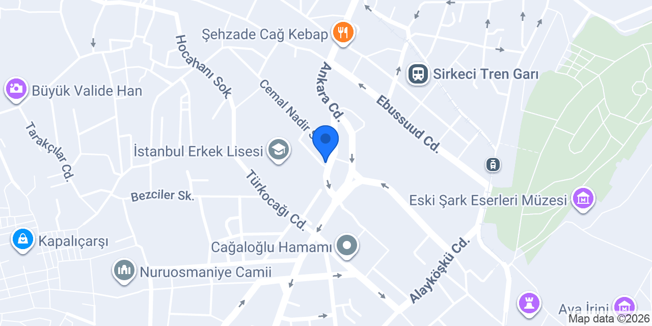 Ahenk Matbaacılık konumu