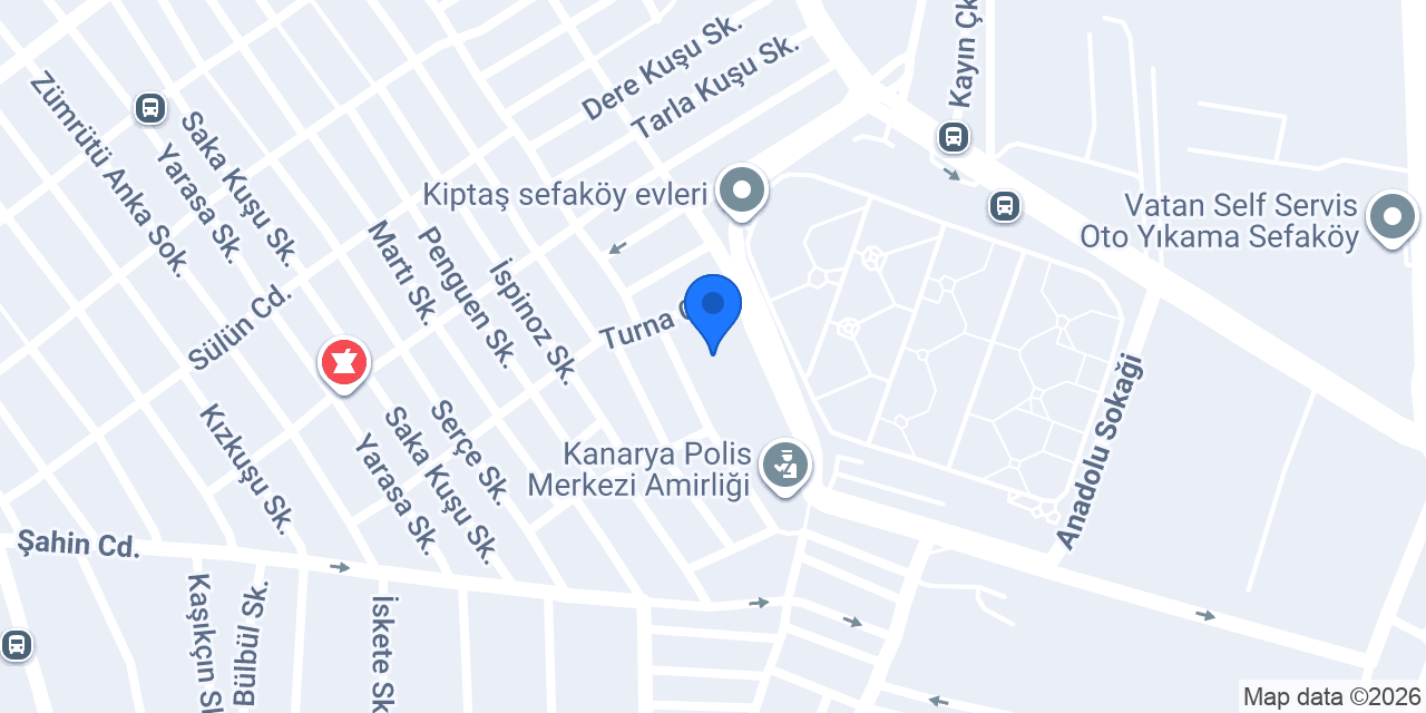 Arif Nihat Asya Ortaokulu konumu