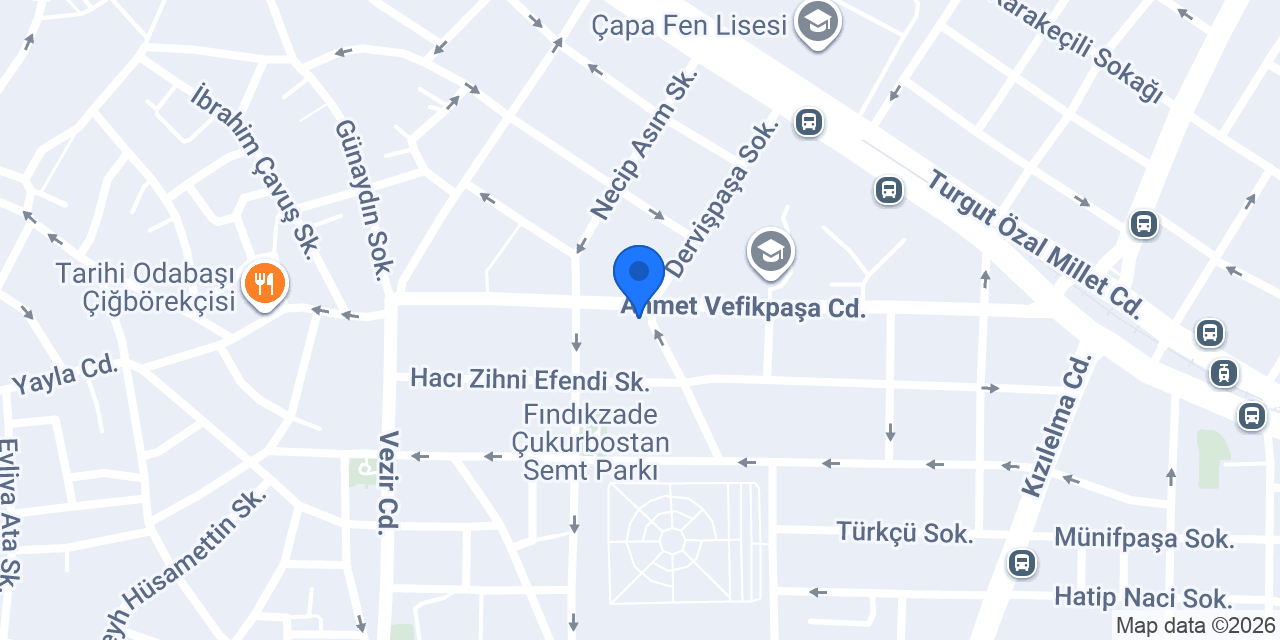 Garanti Tesisat konumu