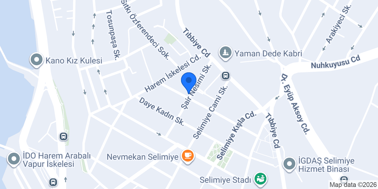 Nur Moda Evi & Terzi konumu
