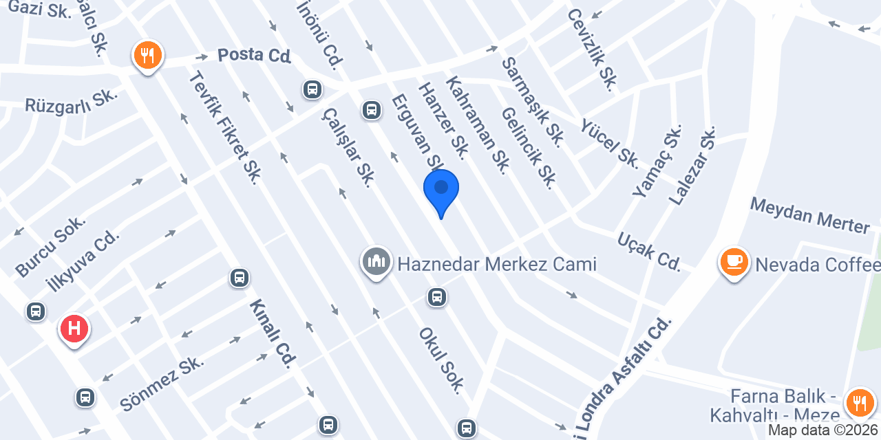 Saraykapı Tava Restoran konumu