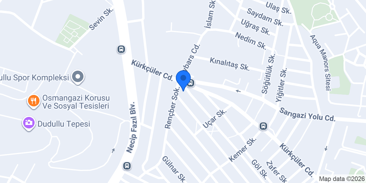 Cadde et burger konumu