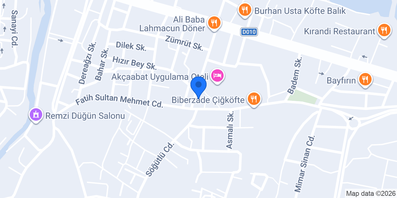 Söğütlü Eczanesi konumu