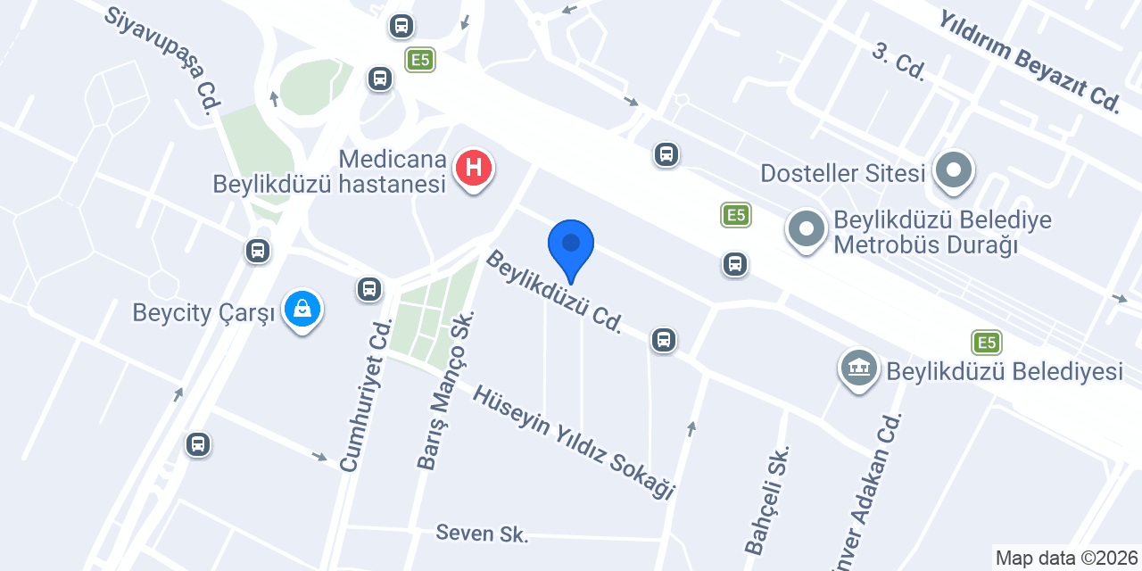 Cacel Erkek Kuaförü konumu