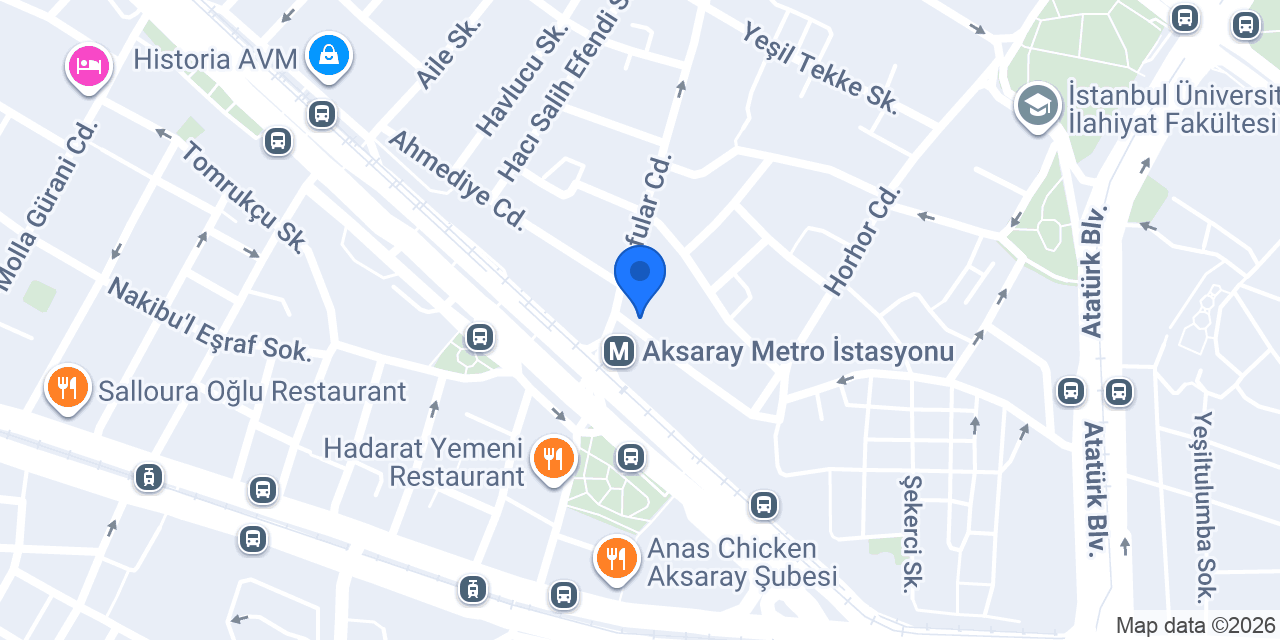 Urfa sofrası aksaray konumu