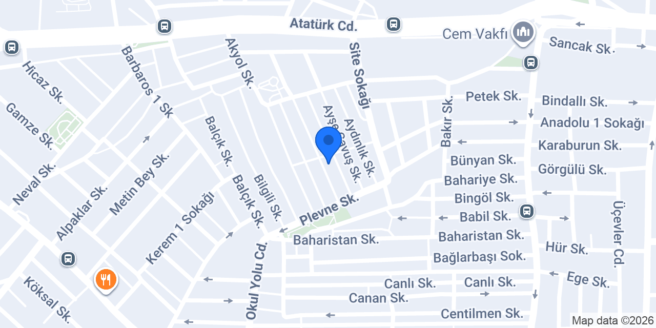 Zenginli Gıda konumu