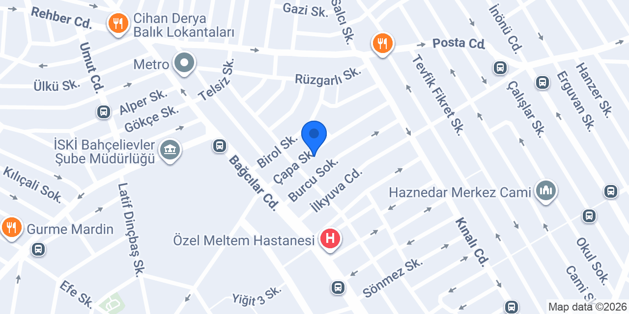 Can Yemek konumu