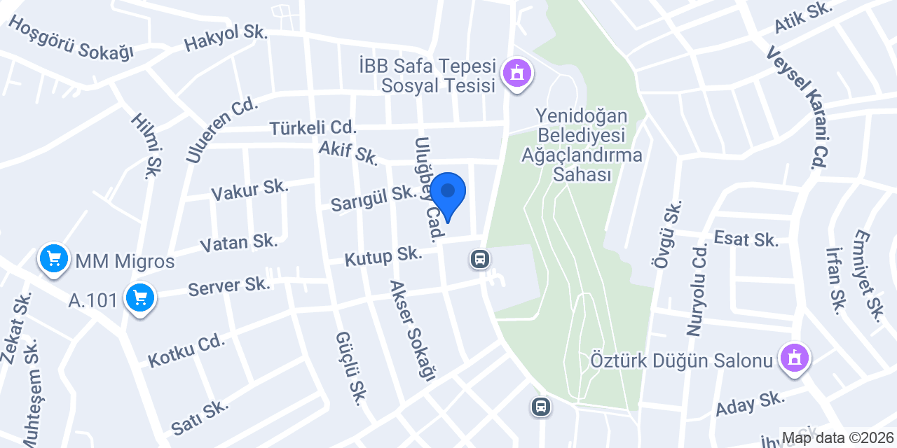Caddini Mühendislik Ltd konumu