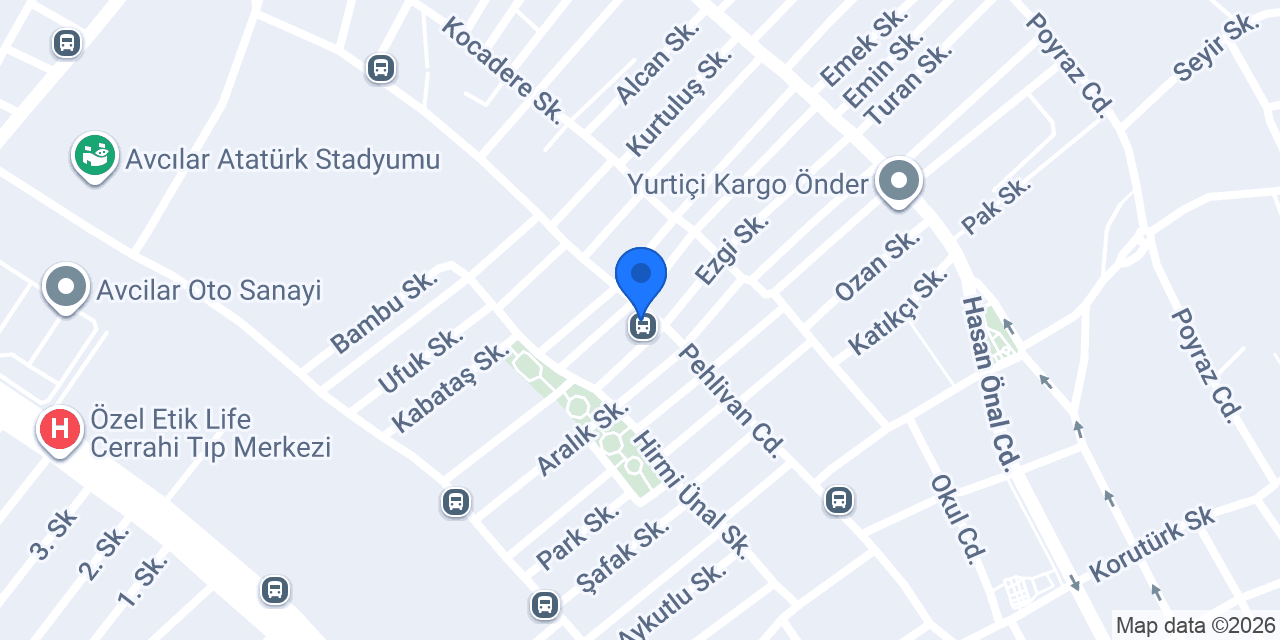 Damla Pastane konumu