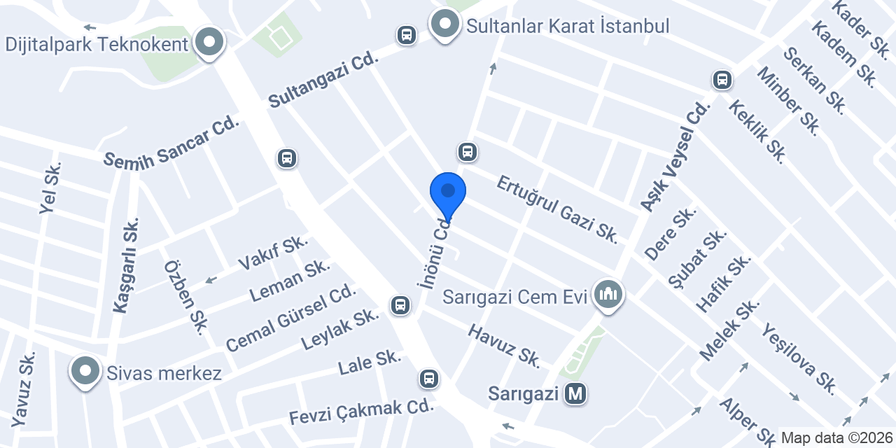 Özcan Elektrik konumu