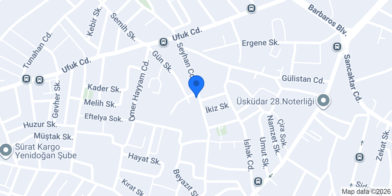 Kuşçuoğlu Maraş Dondurma konumu