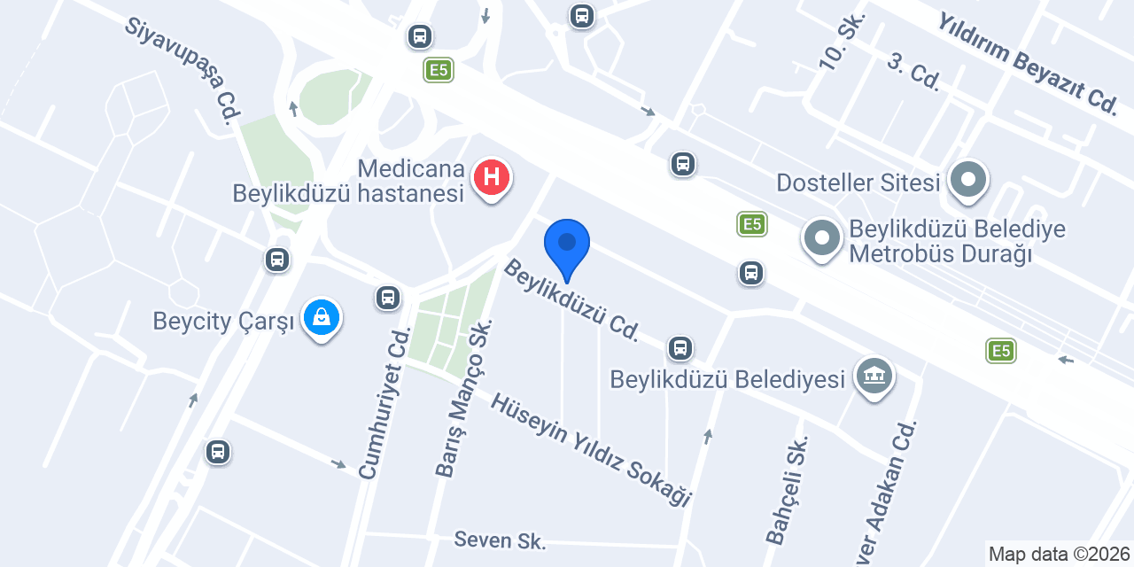 Beylikduzu Cachet konumu