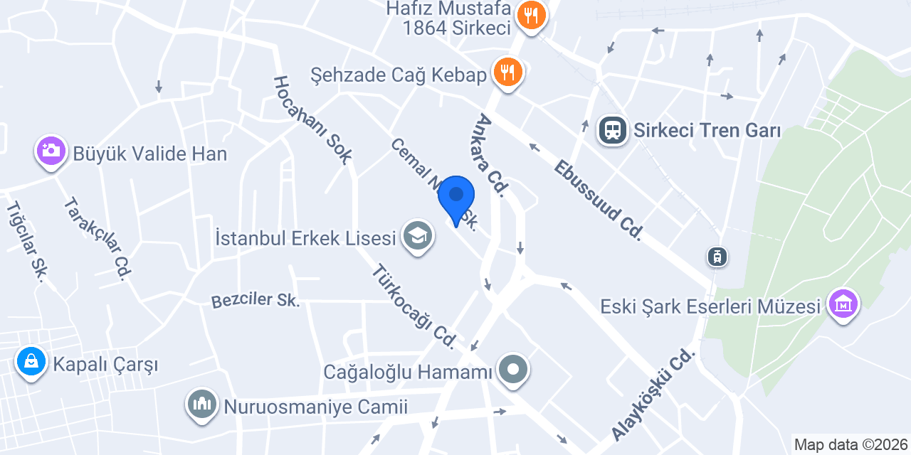 Keremhan Suites konumu