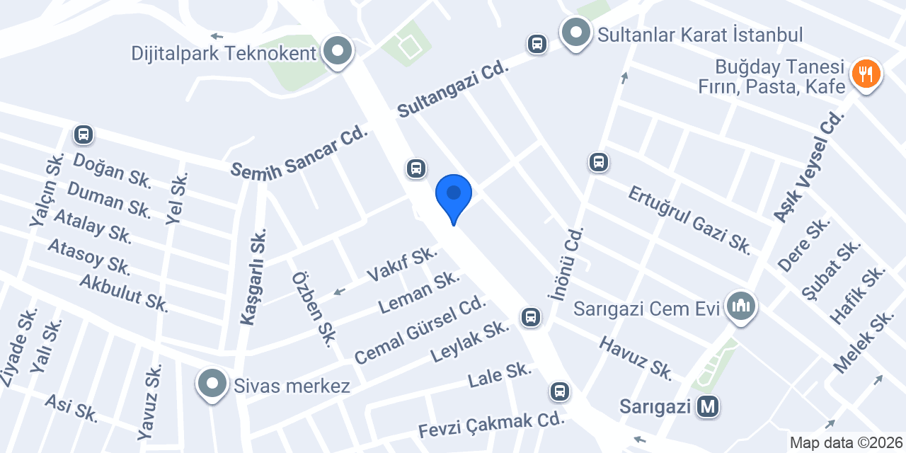 SANCAKTAR TOUR konumu