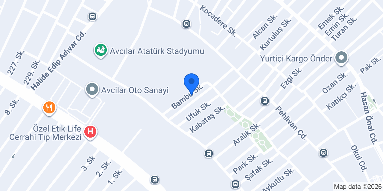 Ayd İç Mimarlık konumu