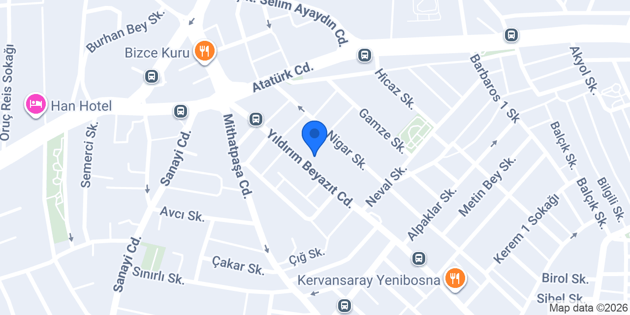 Mesut Oto Yedek Parça konumu