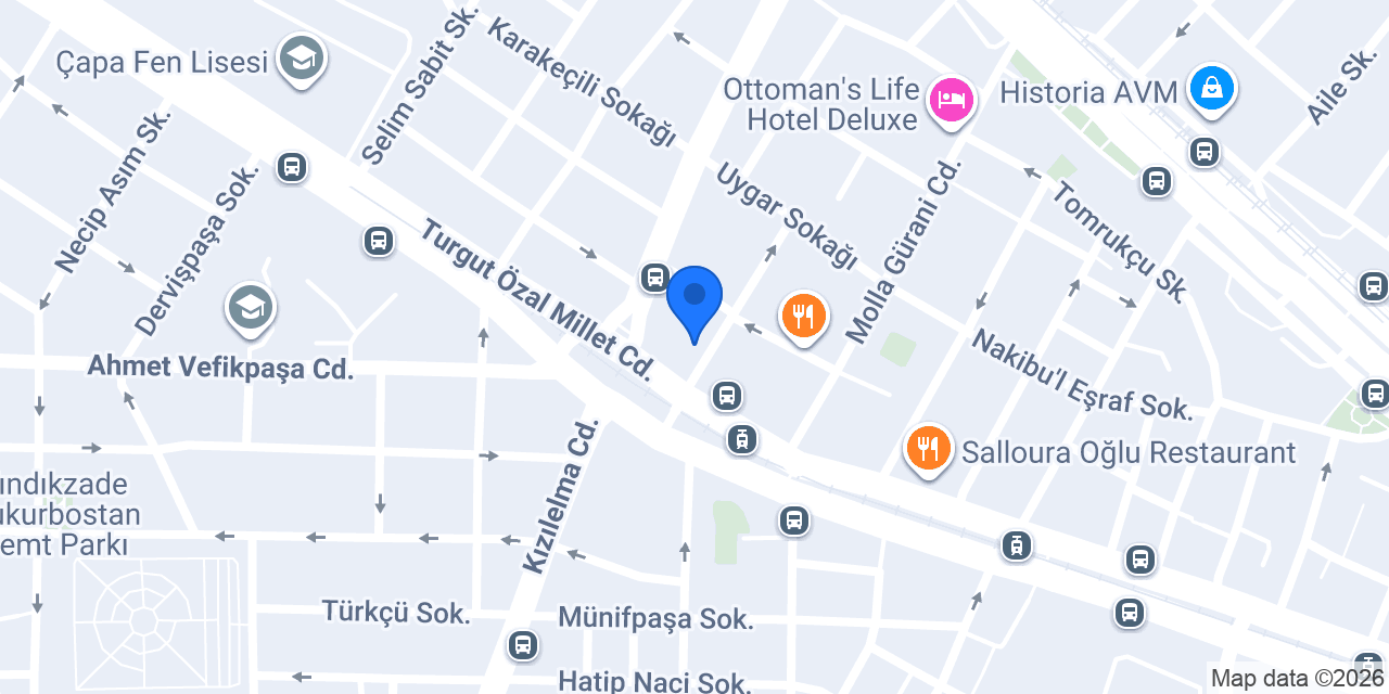 İstanbul İmplant Klinik konumu