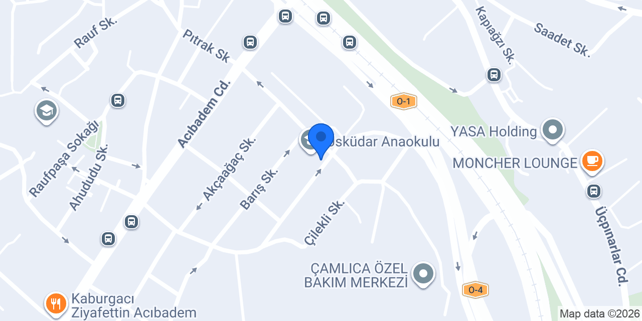 Yıldız Taksi konumu