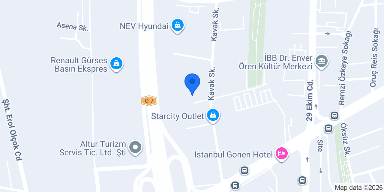 ERESİNLER SER PLAZA konumu