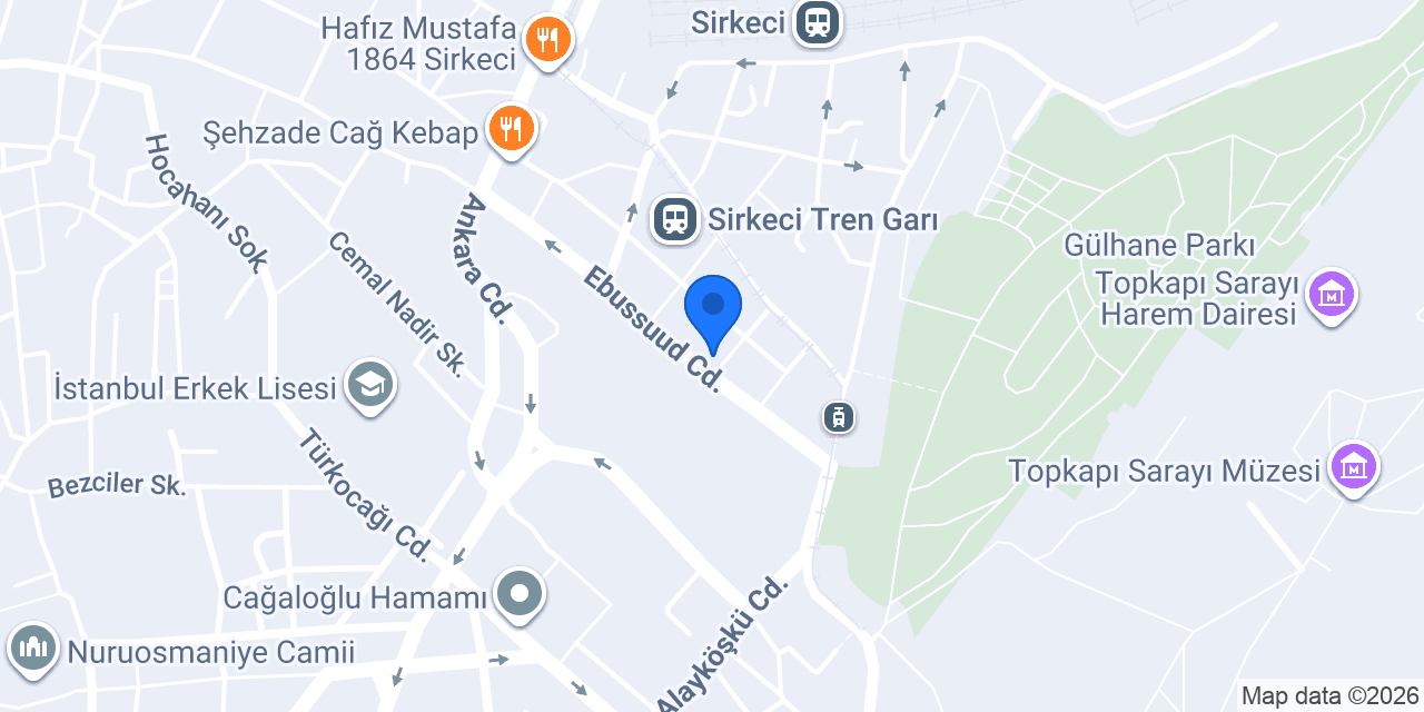 İmbat Restaurant konumu