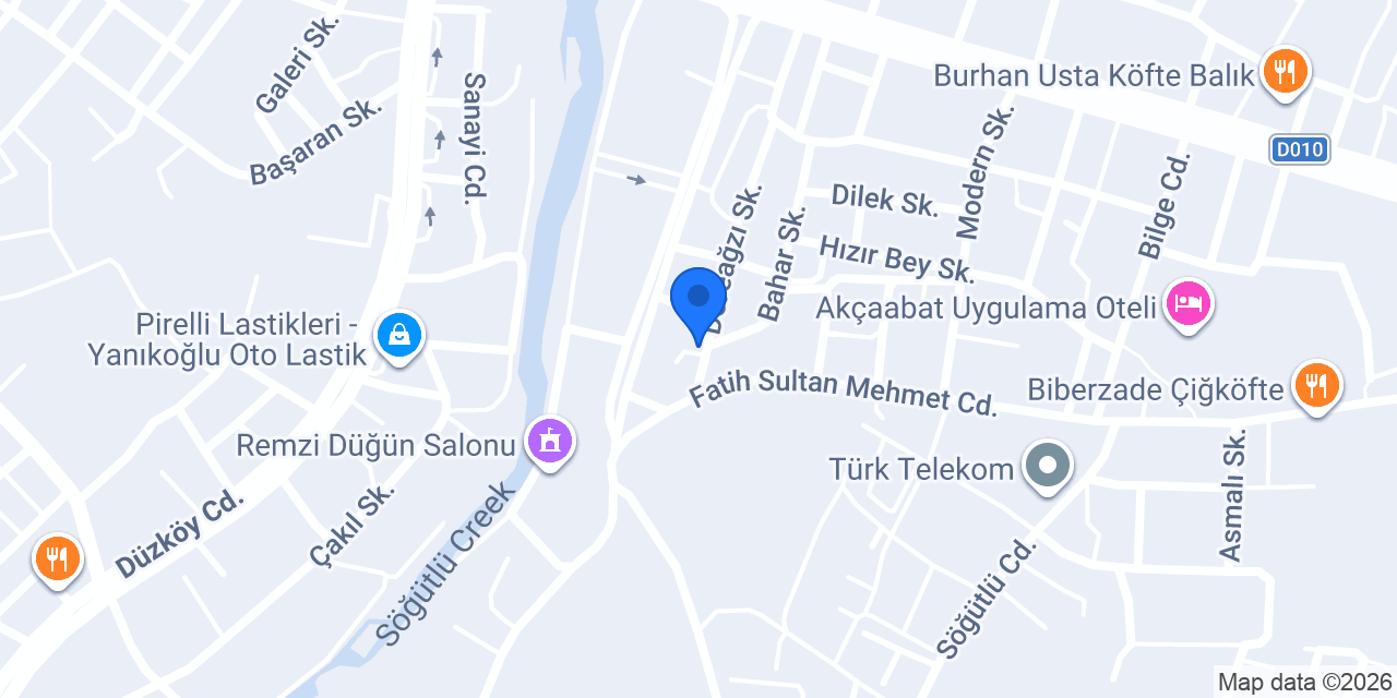 Söğütlü Yapı konumu