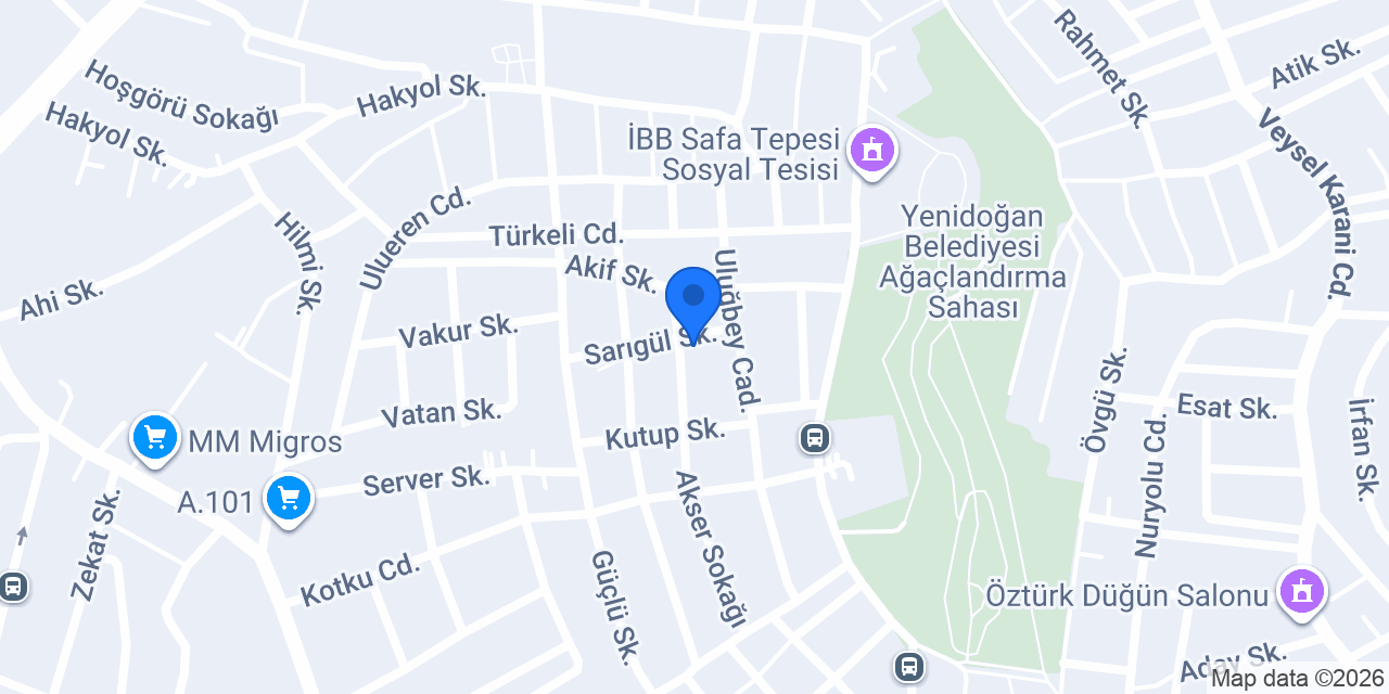 İstanbul Acil Tesisat konumu