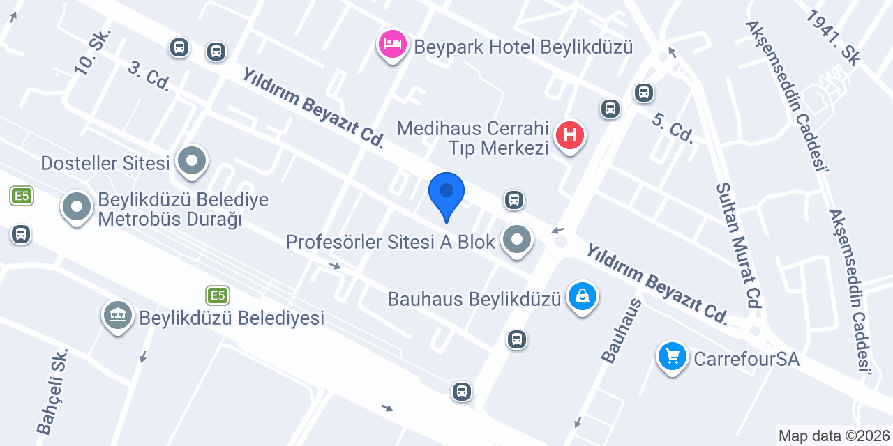 Vefa kuyumcusu konumu