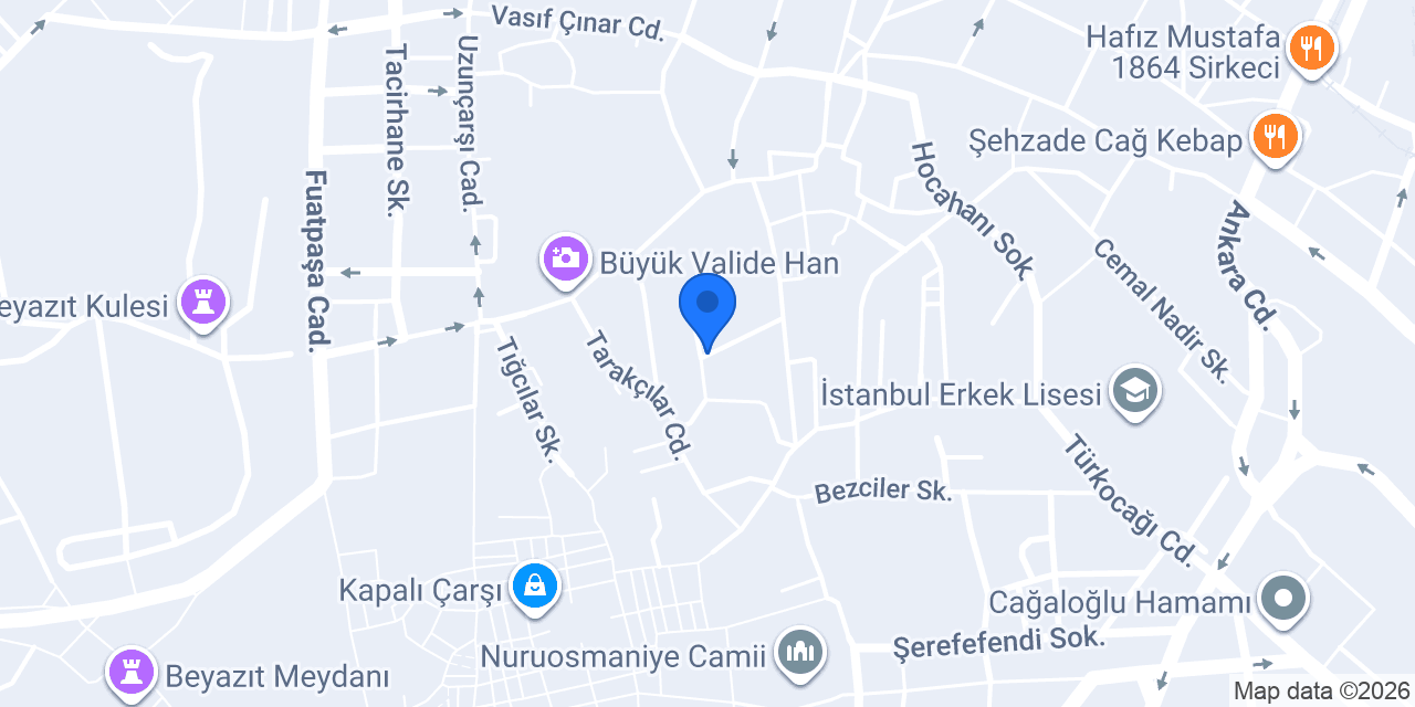 Çanta Dünyası konumu
