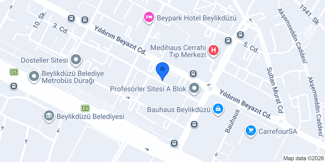 YTK ARAÇ KİRALAMA konumu