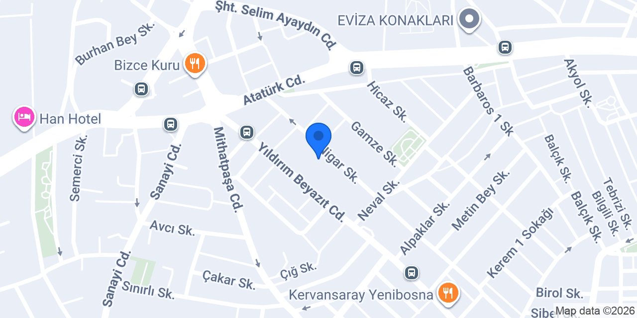 Denka Tekstil konumu