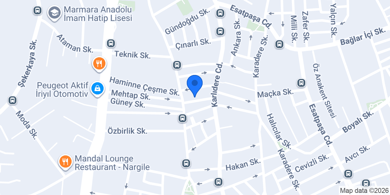 Kamelya Pilav Evi konumu