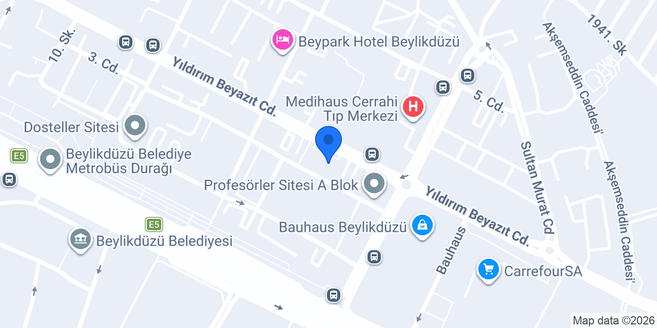 Veysel Erkek Kuaförü konumu