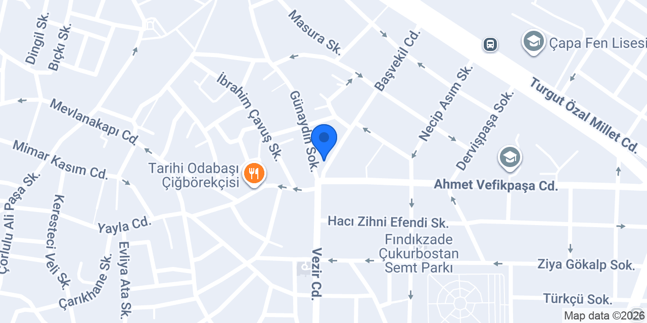 Üçler Kebap Salonu konumu