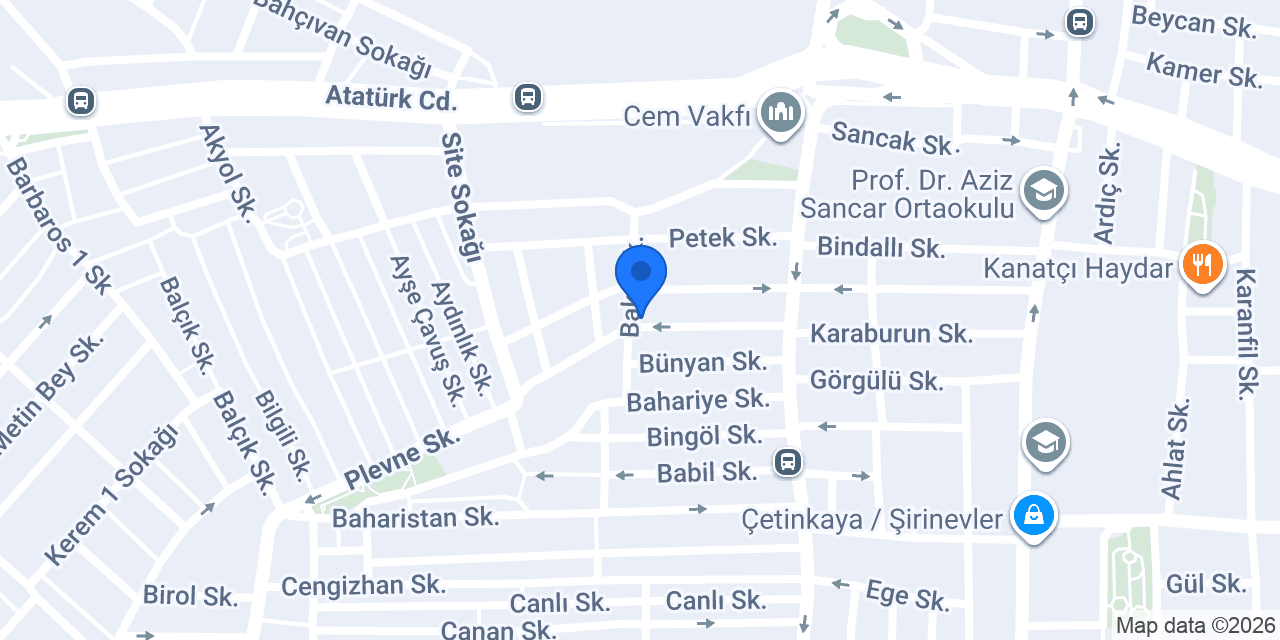 Hacı Usta Burma Kadayıf ve Künefe İmalatı konumu