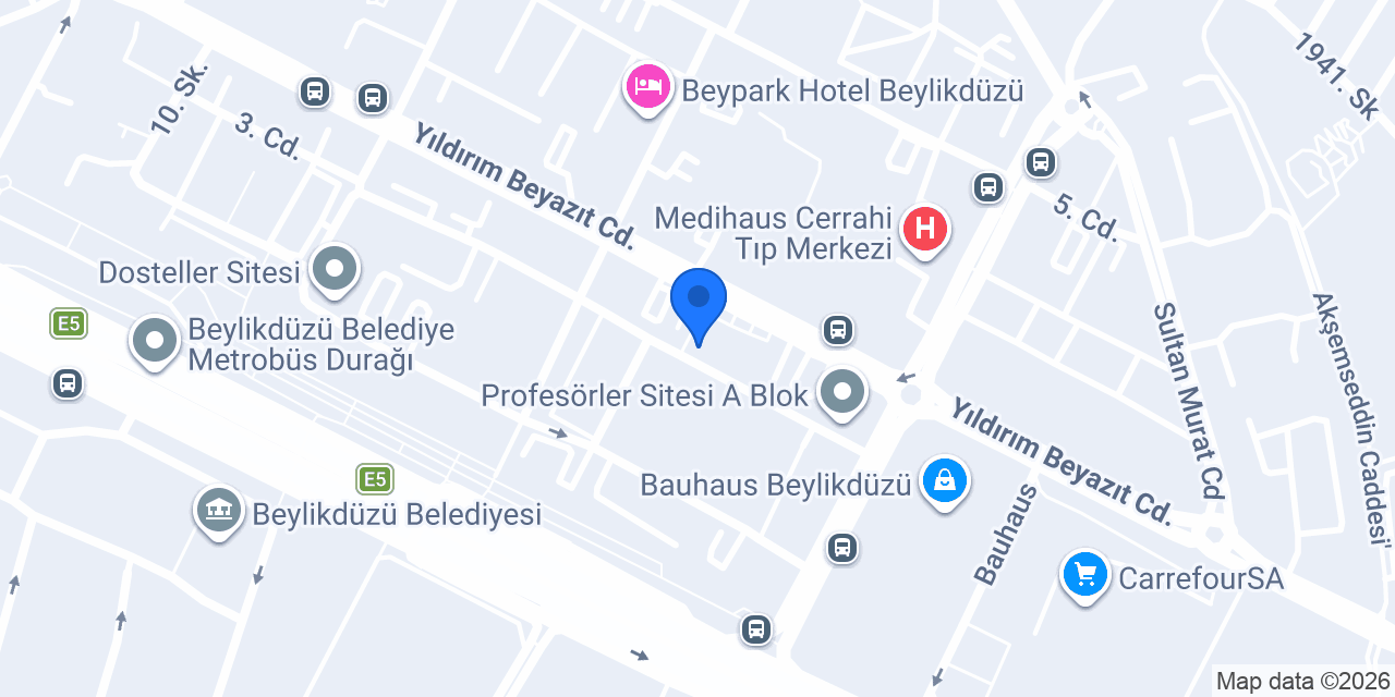 Beyoğlu Erkek Kuaförü konumu