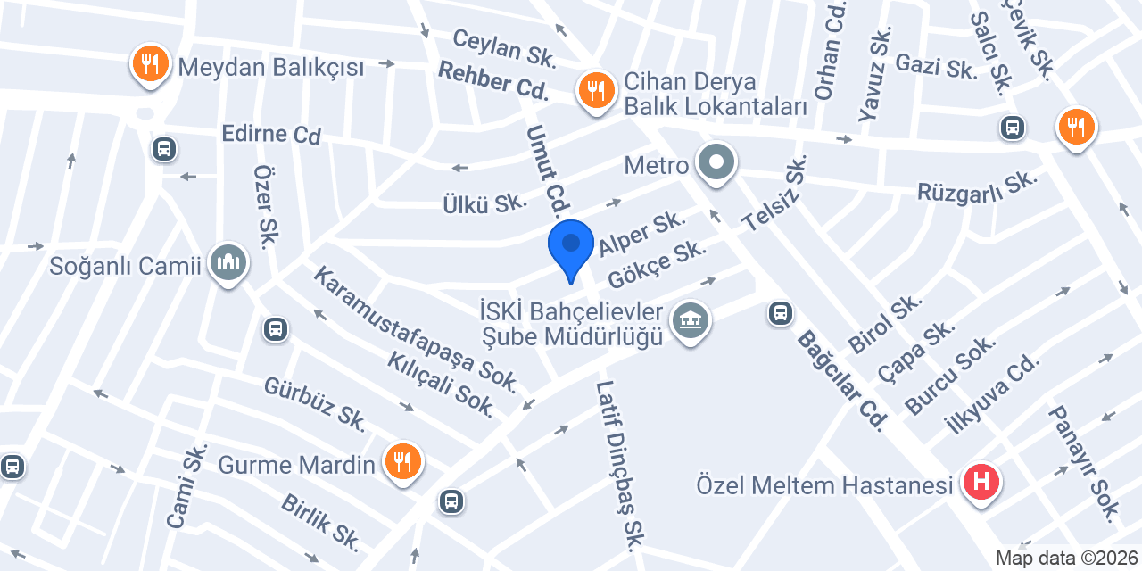 Bostancı Tekel Shop konumu