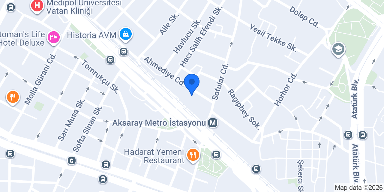 Empark Muratpaşa Otoparkı konumu