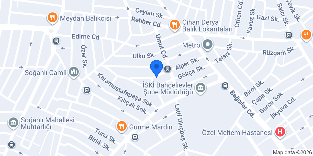 Akas Mobilya konumu
