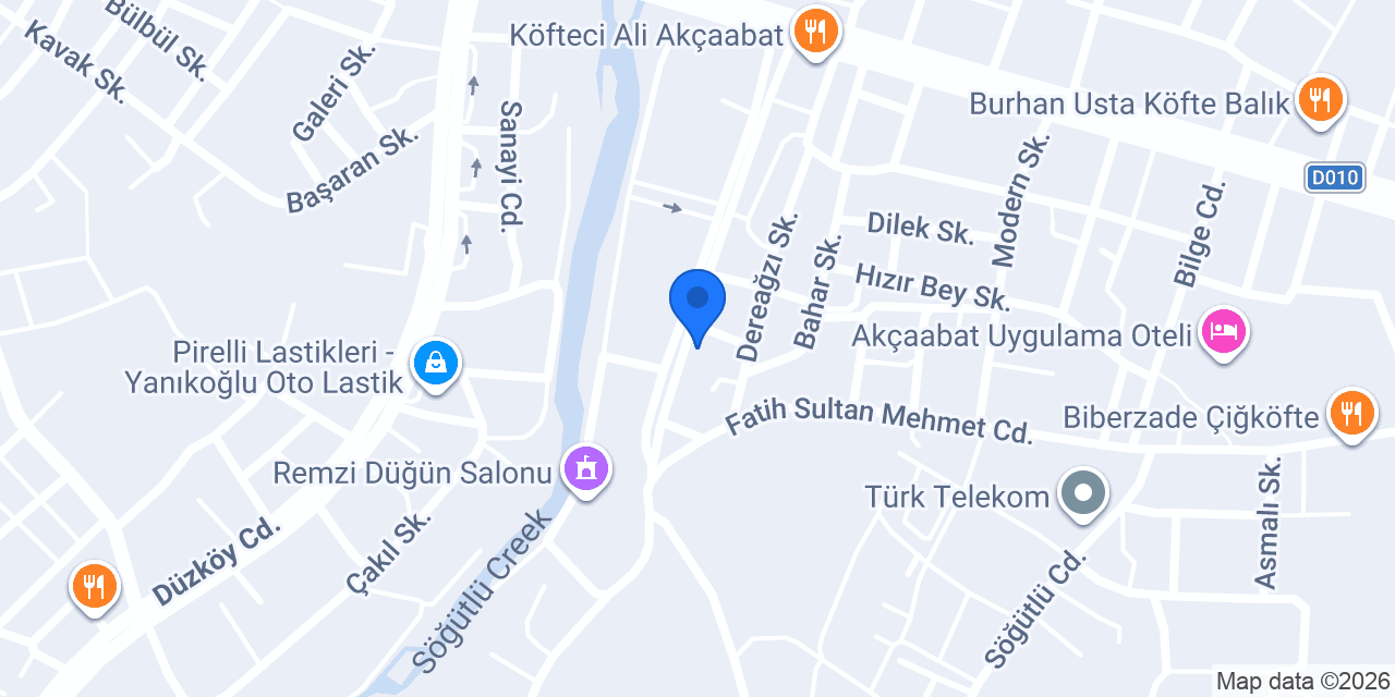 ÖZAY MOTORS konumu
