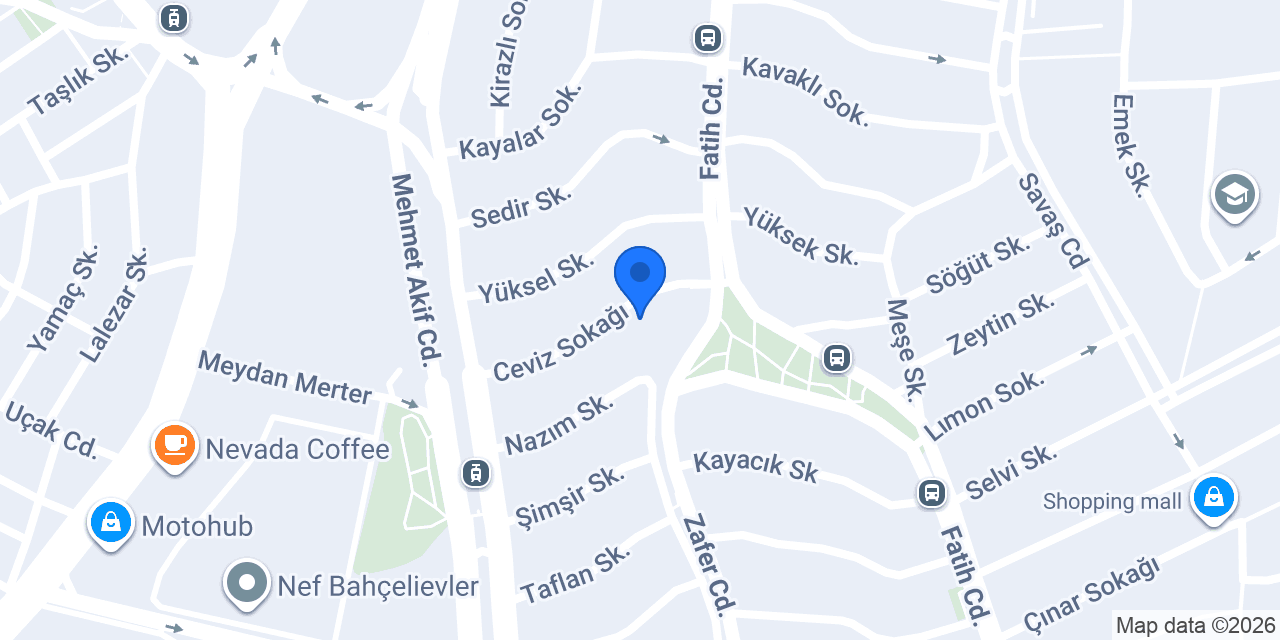 Atikcan Triko Tekstil konumu