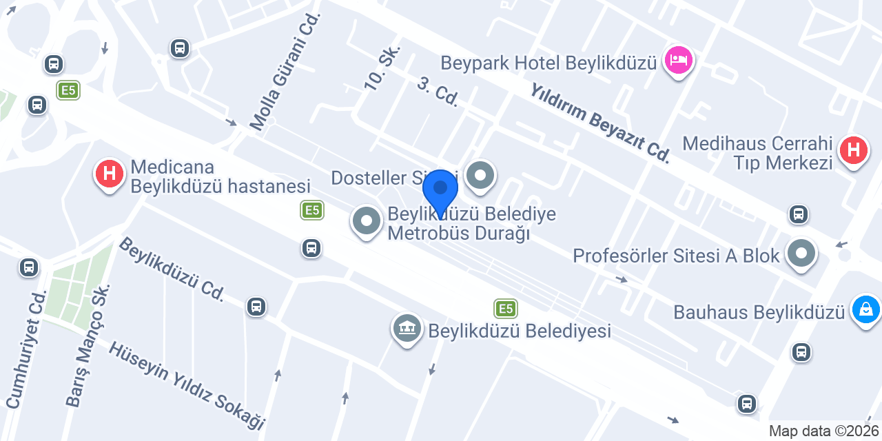 VIP TRIP İT konumu