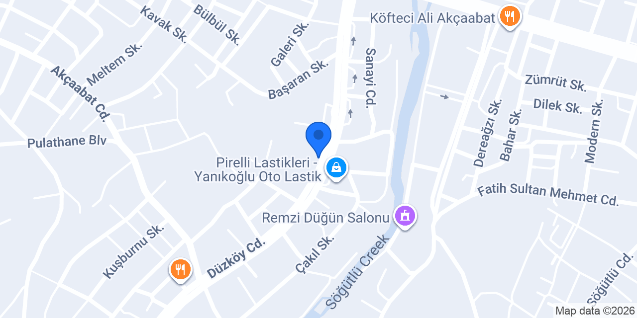 Akçaabat Mesleki ve Teknik Anadolu Lisesi konumu